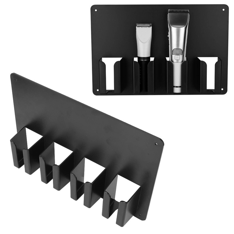 Hair Clipper Holder 4 Slots Prevent Slip Barber Clipper Storage