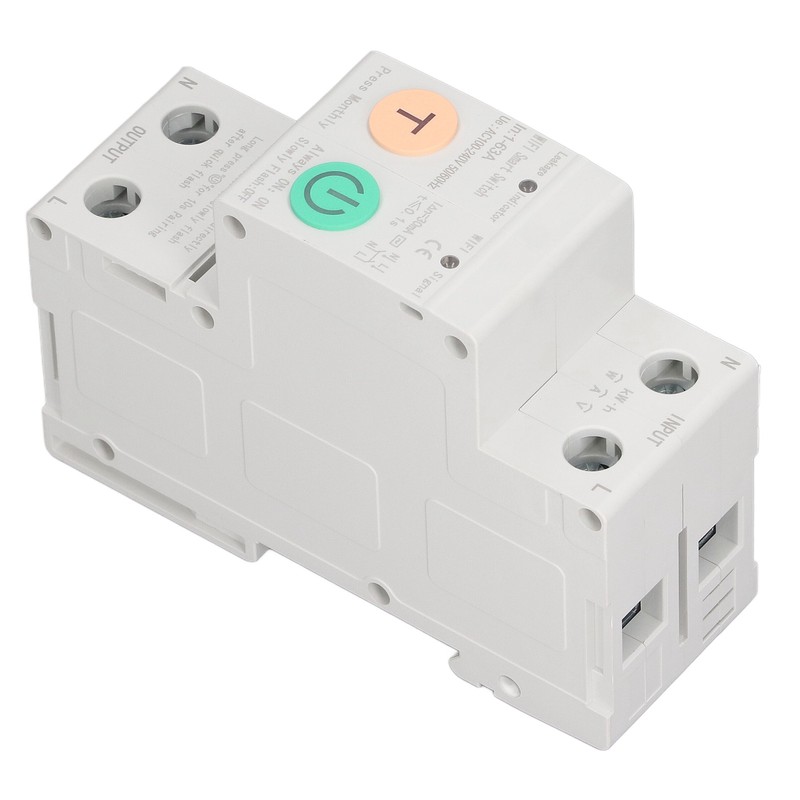 WiFi Circuit Breaker Parameters Adjustable Leakage Protection Data Display Remote