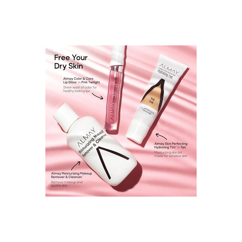 Brillo Labial Almay Color & Care Lip Gloss tono Glitters
