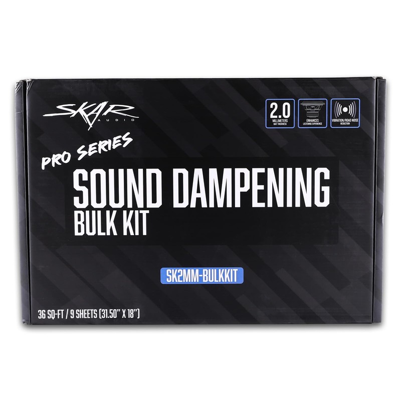 Skar Audio Premium 80mil (2mm) 36 Sq Ft Automotive Car