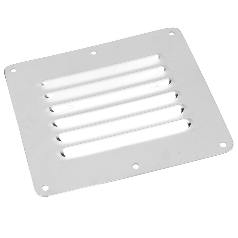 Boat Louvered Vent Rustproof 304 Stainless Steel Marine Ventilation Grille