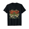 Florida Alligator Wearing Retro Style Sunglasses Animal Art T-Shirt