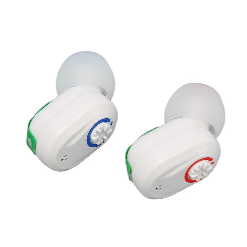 Hearing Amplifiers Noise Cancelling Ergonomic Silicone Earbud Lightweight Rechargeable Hearing
