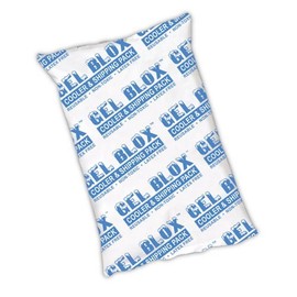 Gel Blox Cold Shipping Packs, 8 oz: 4" x 6" - 72/Case
