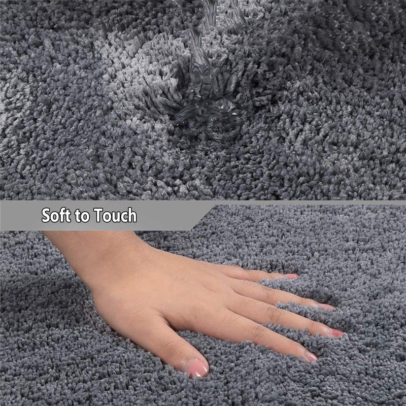 Ledph Shower Mat, Corner Shower, Non-Slip Bath Mat, Corner Shower