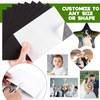 Adhesive Magnet Sheets for 5x7" Pictures(Pack of 60),Magnetic Adhesive Sheets,Photo