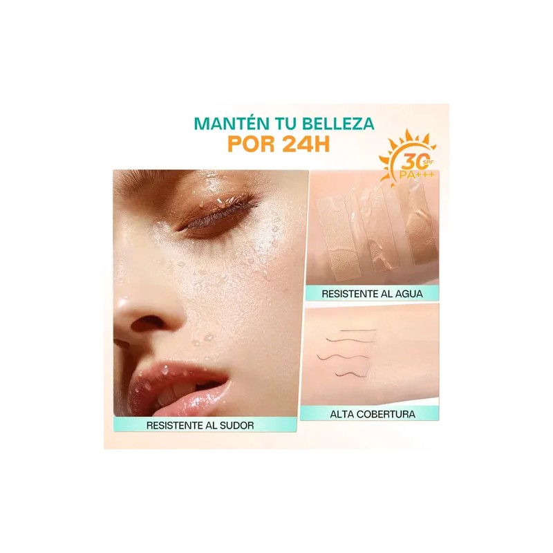 Minimeli Kit Base De Maquillaje Bb Cream Spf30 Con Repuesto