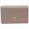 Furla WP00408 ARE000 3787S Women's Card Case, Camellia, Gray