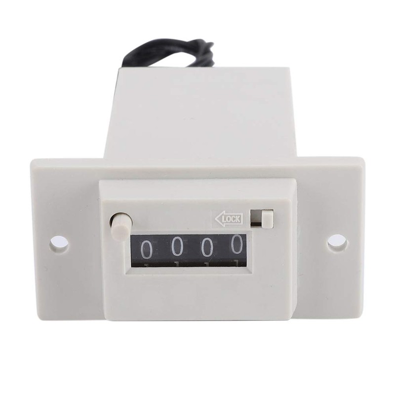 Pulse Counter CSK4-YKW Electromagnetic Counter, 4-Digit, 0-99999, Industrial Sum Counter,