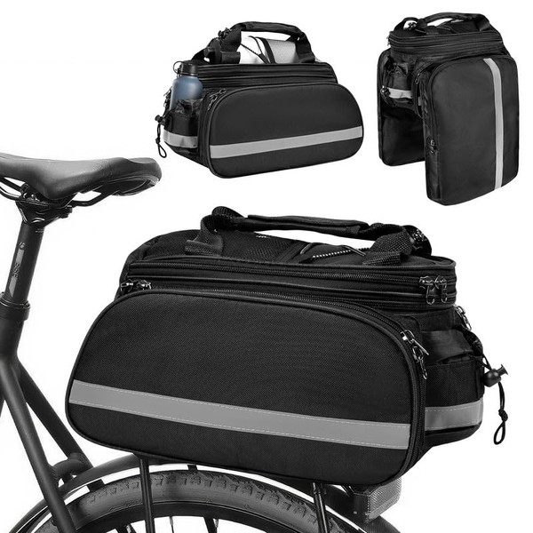 HAGOT Bicycle Pannier, Waterproof Bike Bags for Pannier Rack, 3-in-1