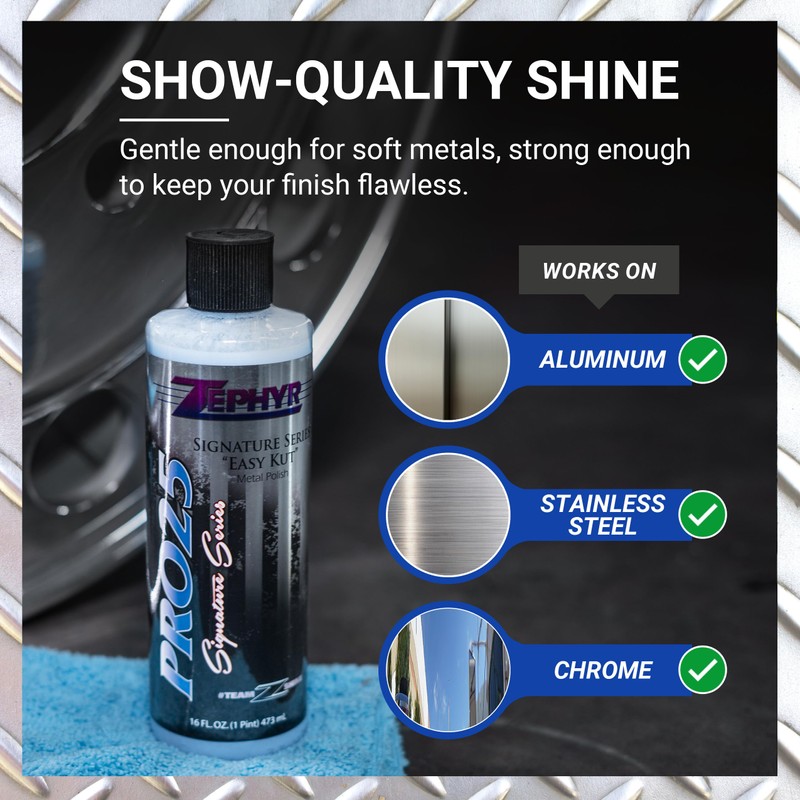 Zephyr - Pro 25 Easy Kut Liquid Metal Polish -