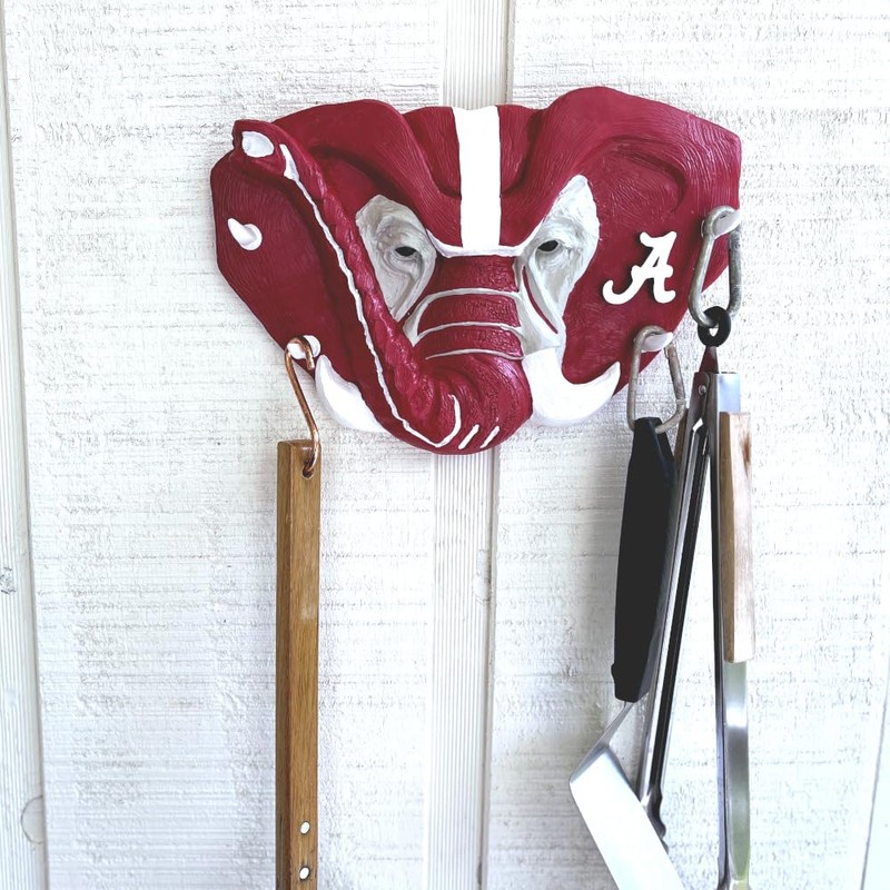 College Bronze Alabama Crimson Tide Storage and Organization Wall Hook