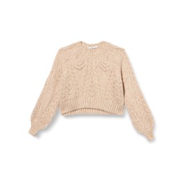 Noppies Maternity Women's Pullover Esbjerg Nursing Long Sleeve Sweater, Whitecap Gray-N126, 10