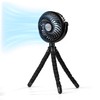 Comfort Zone Portable Stroller Fan, 3 Speed Rechargeable Battery Clip