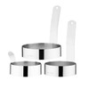 Vogue Stainless Steel Egg Ring Mould for Frying, Poaching Omelettes