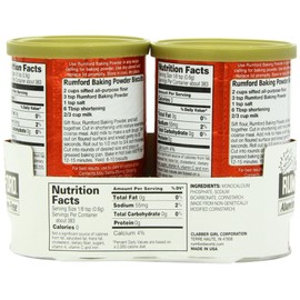 Rumford Baking Powder, 8.1 Ounce (Pack of 2)