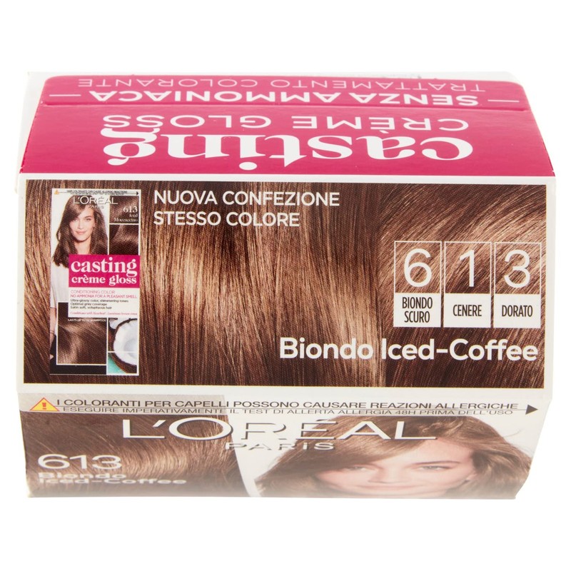 L'Oréal Paris Ammonia Free Hair Colour 613 Blonde Iced Coffee