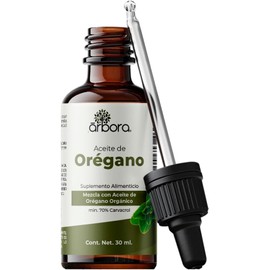 Árbora Aceite de Orégano 70% carvacrol con oliva para consumo 2 pack