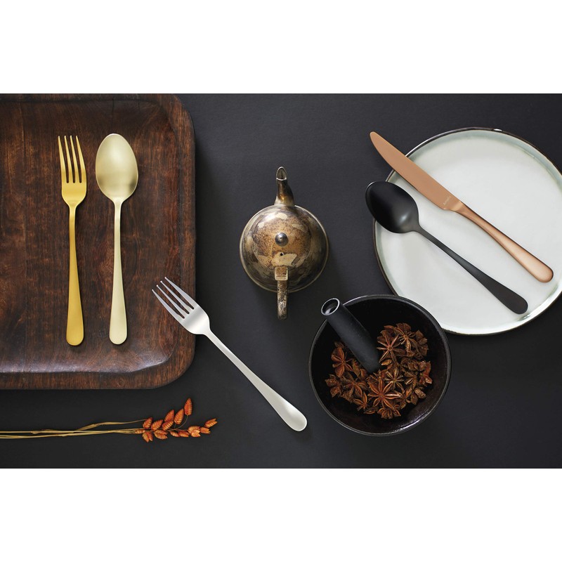 Amefa Austin 18/0 Stainless Steel Flatware Set - Matte Copper