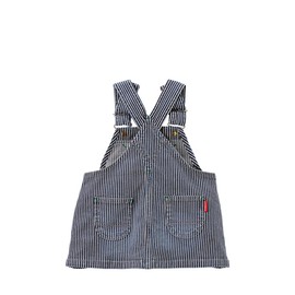 Miki House Double Bee Overalls Skirt, 63-1801-959, Girls, Baby, multicolor (navy / white)