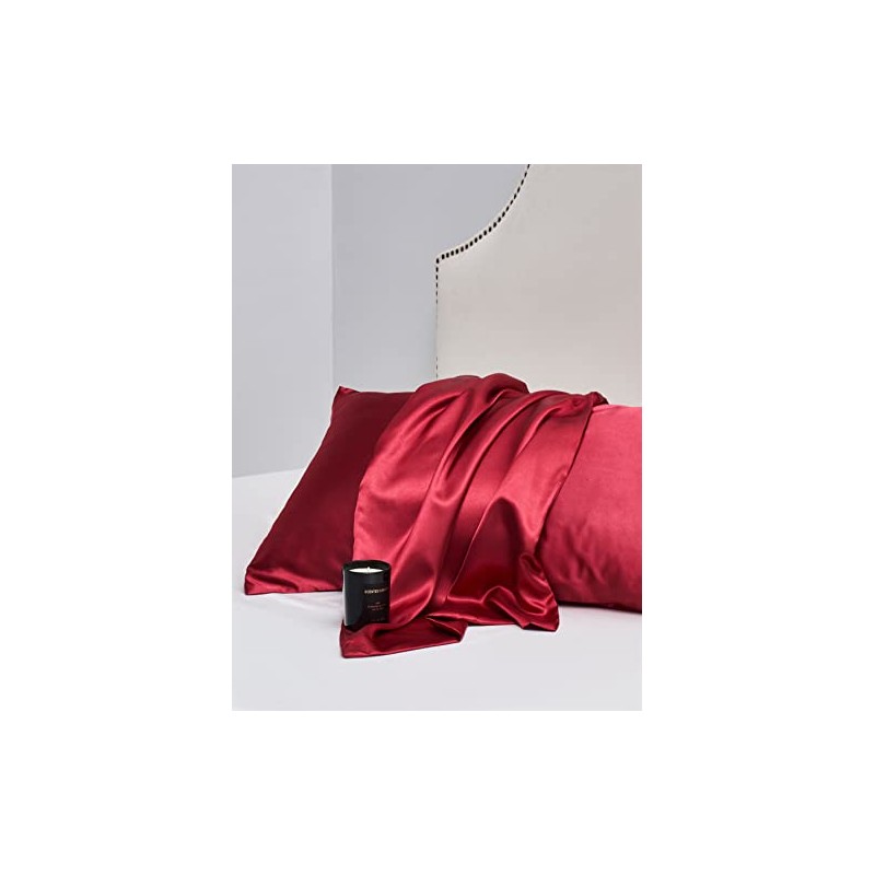 Satin Pillow cases 2 Pack Pillowcase for Hair and Skin