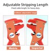 LIUJINCAN Automatic Wire Stripper and Cutter, Self Adjusting Insulation Stripper