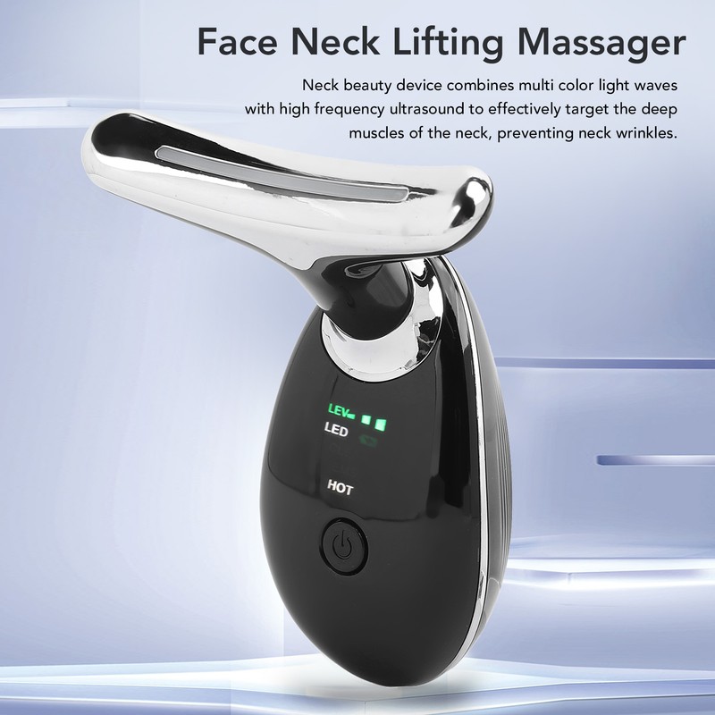 Face Neck Lifting Massager 3 Light Modes Promote Circulation Skin