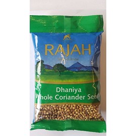 Rajah Dhaniya Whole Coriander Seeds 100g (Pack of 2)