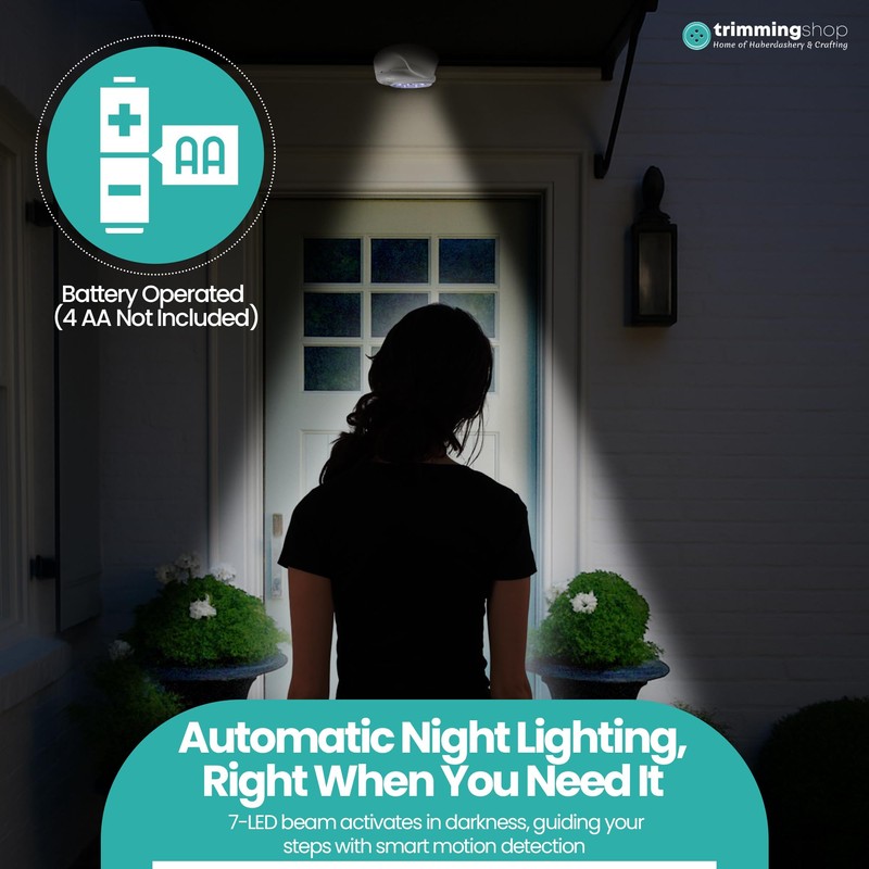 Trimming Shop Motion Sensor Light Activated Wireless Light Angel 7