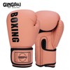 Professional Boxing & Kickboxing Gloves for Adults and Kids Training Glove Dochi Flagship Black Red +6oz