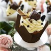 HIDOSNG Tulip Cupcake Liners, 200pcs Baking Paper Cups, Cupcake Muffin
