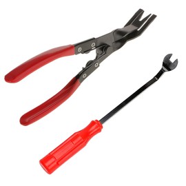 Plastic Rivet Pliers, Trim Clip Pliers, Pressure Pliers, Door Panel Release Pliers, Door Trim Pliers, Universal Pliers for Removing Trim Clips, for Car Door Panel, Dashboard