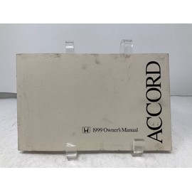 1999 Honda Accord Owners Manual Handbook OEM F04B54004