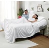 4 Piece Split Head Flex Sheet Set, 34" Top Split