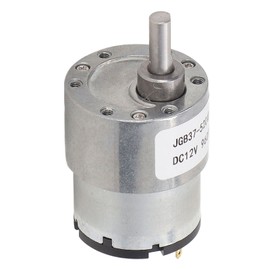 DC Gear Motor Good Conductivity Brass Coil Large Torsion CW CCW Stable Worm Gear Motor DC12V 960RPM