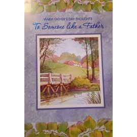 Robinson Cards Father's Day Card For Someone Like A Father F64