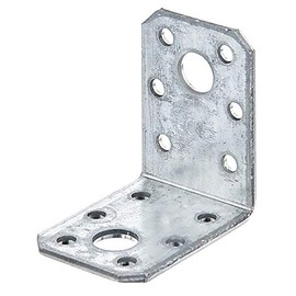 Corner Brackets Bulk Pack Sendzimir-Galvanised 50 x 50 x 35 mm / 6 Stk.