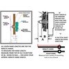 High Torque Quartz Clock Movement (Silent Sweep) Extended Shaft for