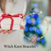 YAFEINI Nudo de Bruja Plata 925 Original Witches Knot Bracelet
