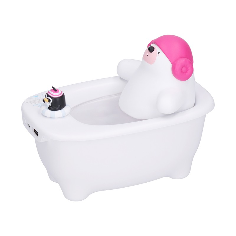 550ml Bathtub Shape Humidifier USB Powered Noise Reduction Humidifier Desktop