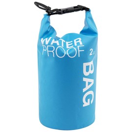 Uncle Paul Uncle Paul Boat Dry Bags - Blue 2L Waterproof Bag For Drifting Boating Kayaking Fishing Rafting Swimming Camping Canoeing Surfing 2 Litres