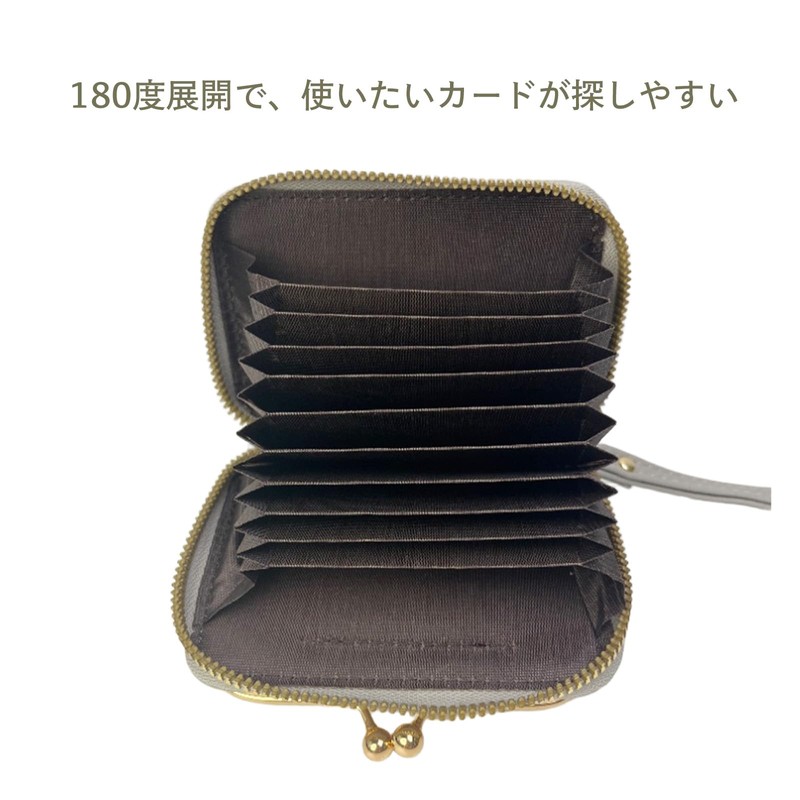 [HiChiclife] Small Wallet, Large Capacity, Mini Wallet, Multi-functional, Compact, white