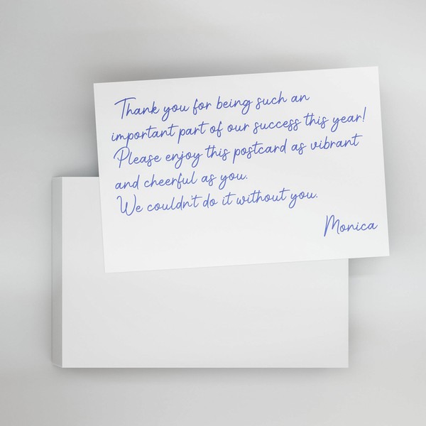 Blank Greeting Cards 4x6 postcards for mailing, made in the