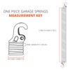 SL728 28-Inch Lock-End Garage Door Extension Spring (.177" #7 Wire)