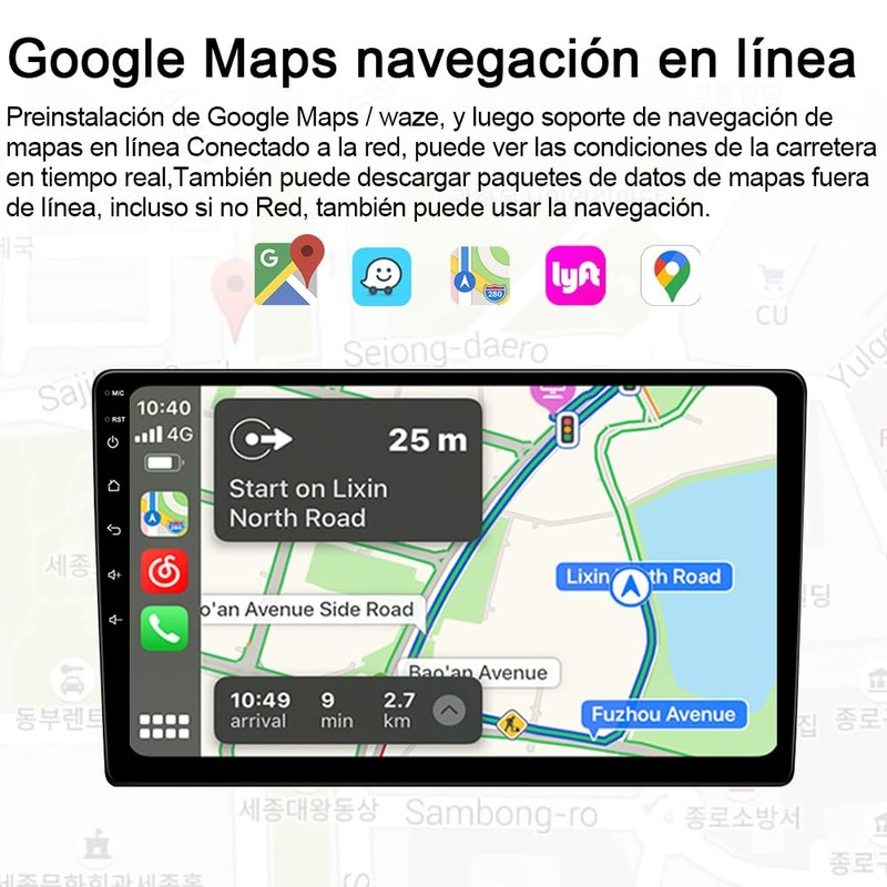 for Toyota Matrix Radio 2009-2014 Android 13 Car Stereo 9"