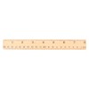 Lyguy Wooden Ruler, Wooden Ruler Double Sided Student School Office