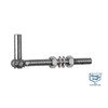 Pollmann® K Building Fittings Hook for Screwing Through, Diameter 13