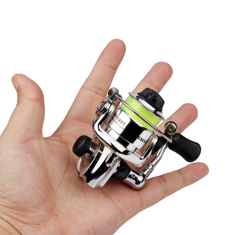Pocket Collapsible Fishing Rod Reel Combo Mini Pen Fishing Pole
