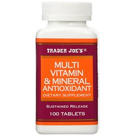 Trader Joe's Multi Vitamin & Mineral Antioxidant 100 Tablets