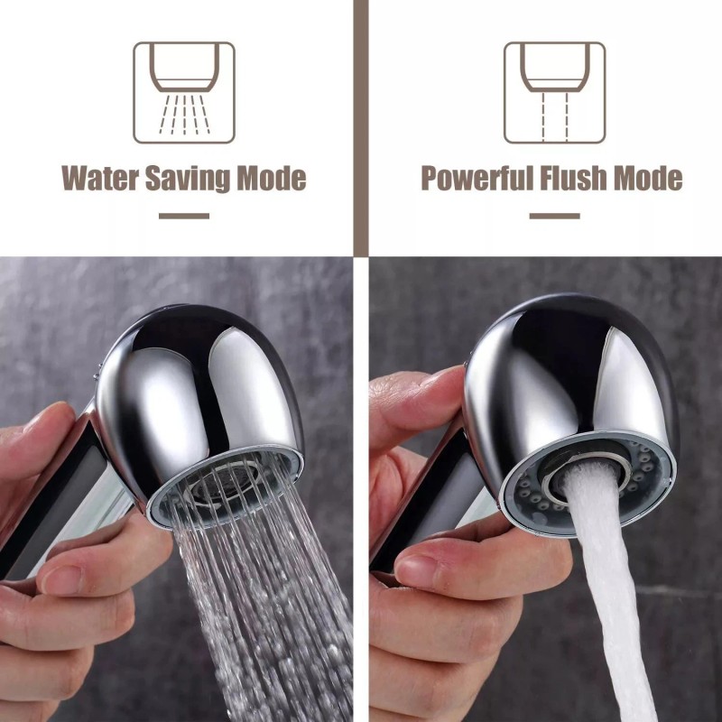 Hibbent 360 Degree Rotating Faucet Movable Kitchen Tap Head Nozzle